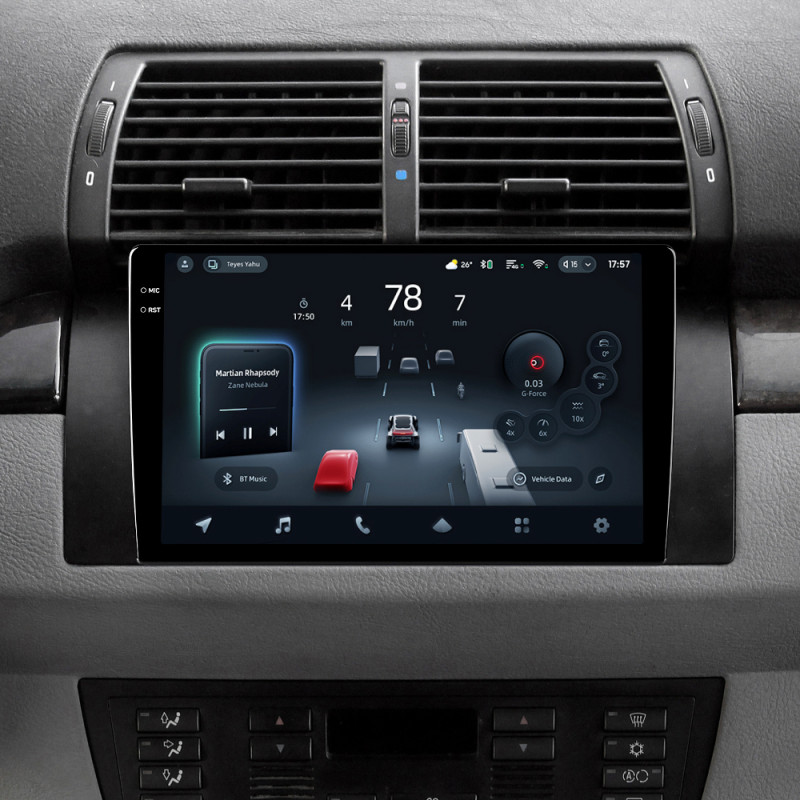 Odtwarzacz multimedialny Teyes CC4 Pro 8+128 GB do BMW X5 E39 E53 (1999–2006, pełne wyposażenie) 9