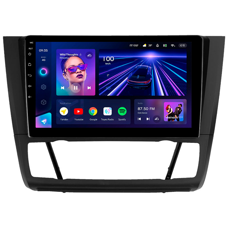 Odtwarzacz multimedialny Teyes CC3 4+32 GB do BMW 1 (E88, E82, E81, E87) 2004–2011 (F2), 9