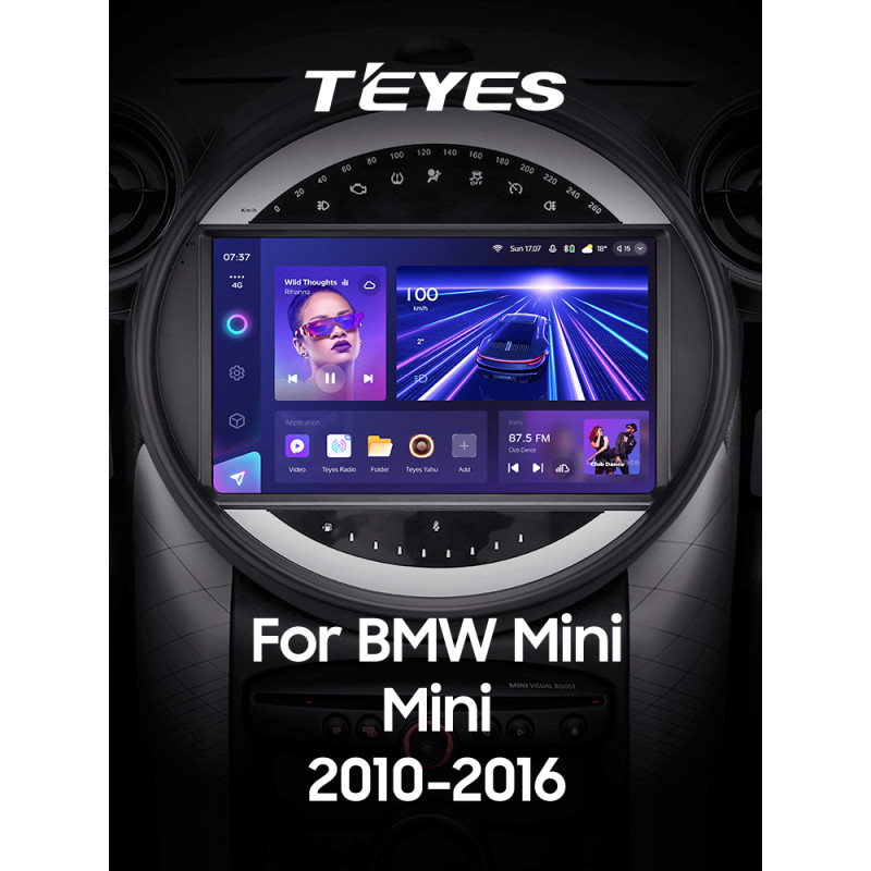 Stereo system Teyes CC3 6+128 GB BMW Mini (F2) 2010–2016, 9