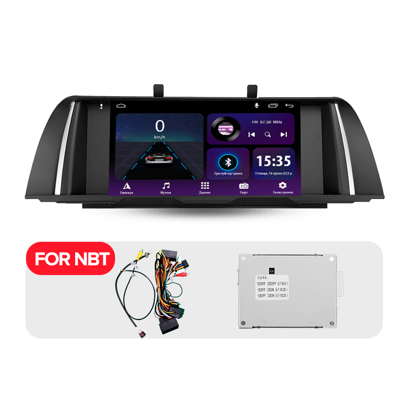 Android head unit SIGMA E9232 ANDROID 10 2+32 Gb BMW 5 Series F10 F11 NBT 2013-2017 9" (L3)