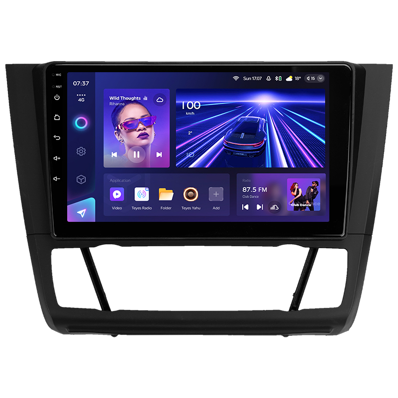 Stamm-Magnetophon Teyes CC3 4+32 GB für BMW 1 (E88, E82, E81, E87) 2004–2011 (F2), 9