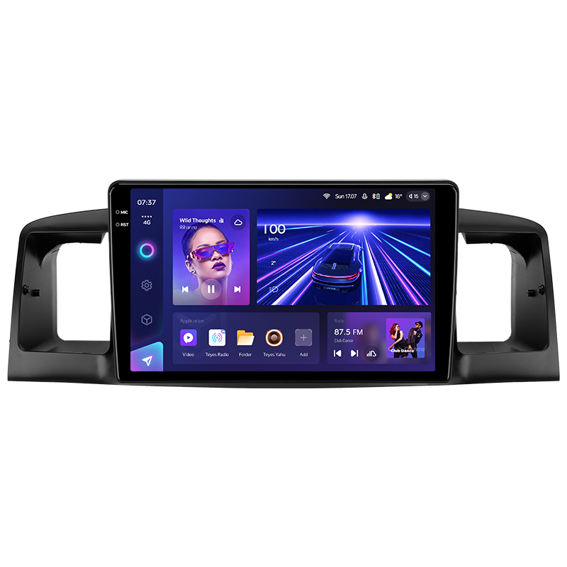Android head unit Teyes CC3 4+64 Gb BYD F3 1 2005-2013 9" 2k