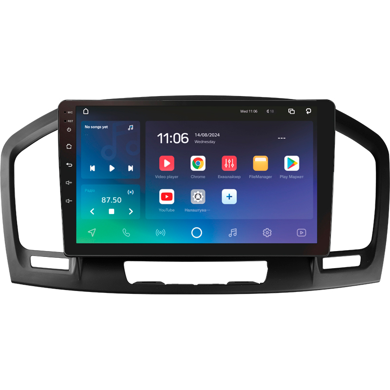 Android head unit SIGMA PRO 9432 ANDROID 10 4+32 Gb 4G DSP Buick Regal / Opel Insignia 2009-2013 9"