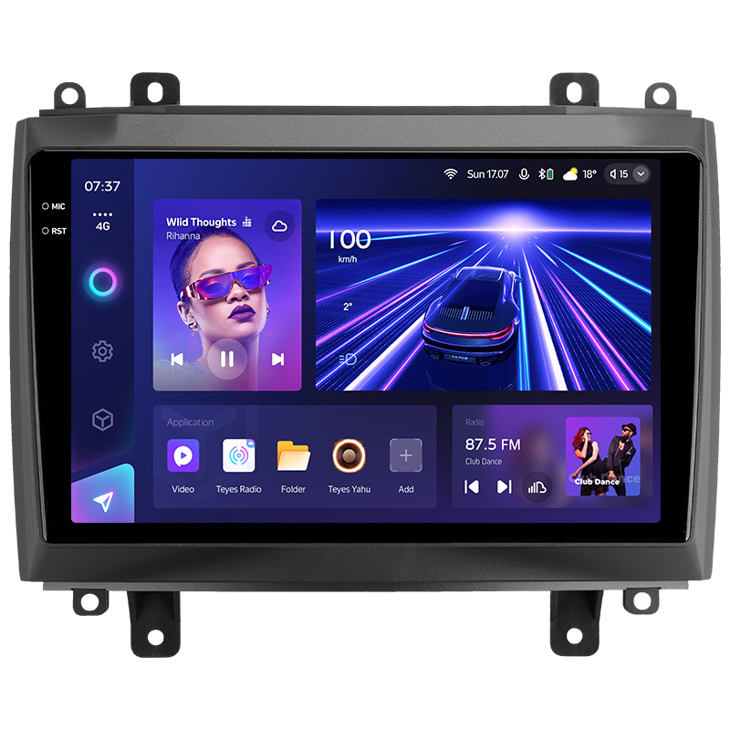 Android head unit Teyes CC3 6+128 Gb with 360° surround view° Cadillac CTS 2002-2007 SRX 2003-2009 10" 2k (L1)