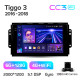 Android head unit Teyes CC3 6+128 Gb Chery Tiggo 3 2016 - 2018 9" 2k