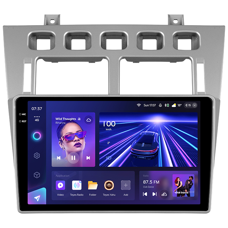 Estéreo de fábrica Teyes CC3 4+32 GB para Chery Fora A5 A21 (2006–2010), Cowin 3 A21 (2010–2011), Vortex Estina (2008–2012), 9
