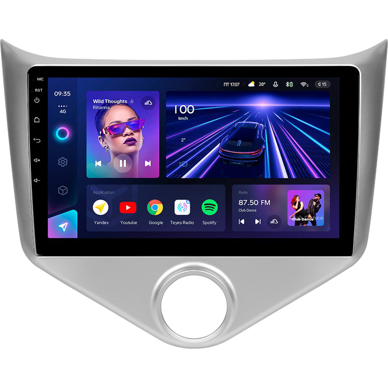 Magallán de fábrica Teyes CC3 4+32 GB Chery Fulwin 2 Very A13 (F1) 2013–2016, 9