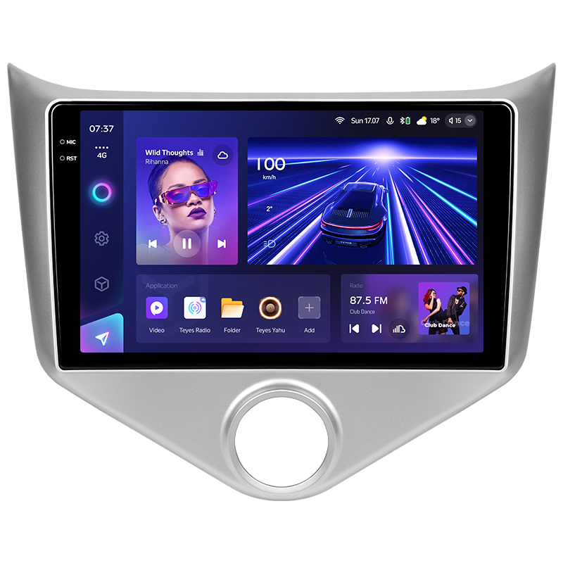 Android head unit Teyes CC3 6+128 Gb with 360° surround view° Chery Fulwin 2 Very A13 (F1) 2013 - 2016 9" 2k