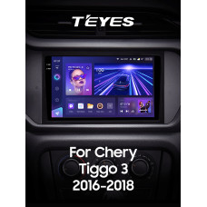 Android head unit Teyes CC3 6+128 Gb Chery Tiggo 3 2016 - 2018 9" 2k