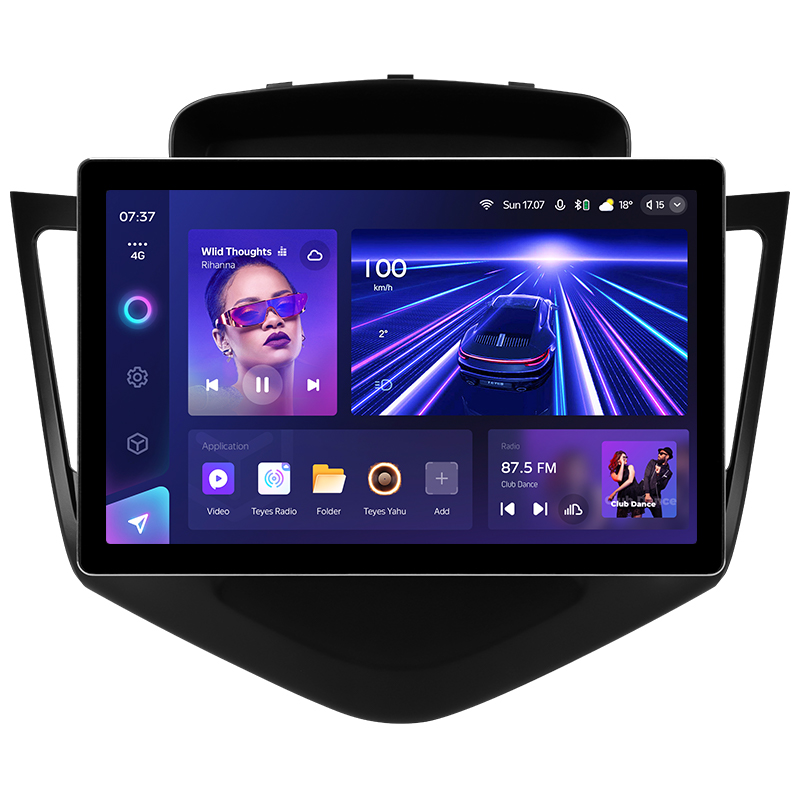 Android head unit Teyes CC3 4+32 Gb Chevrolet Cruze J300 2008-2014 13" 2k