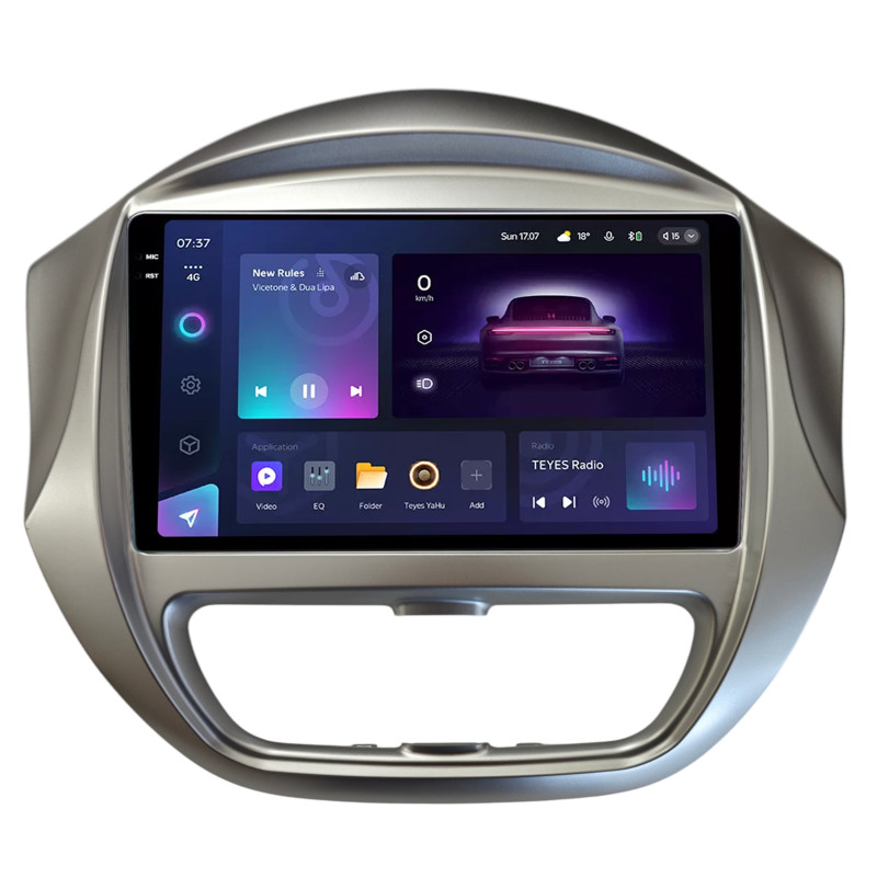 Estéreo de fábrica Teyes CC3 6+128 GB con pantalla panorámica 360° para Chevrolet Spark, BAIC BEAT, DAEWOO MATIZ (2018+) 9