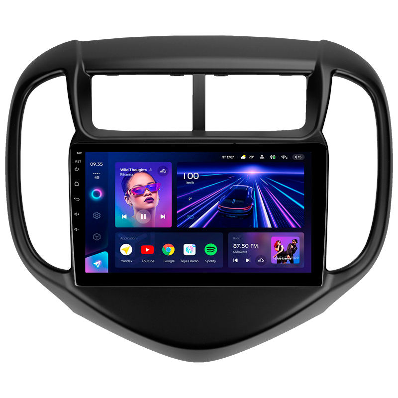 Android head unit Teyes CC3 4+32 Gb Chevrolet Aveo 3 2016-2023 9"