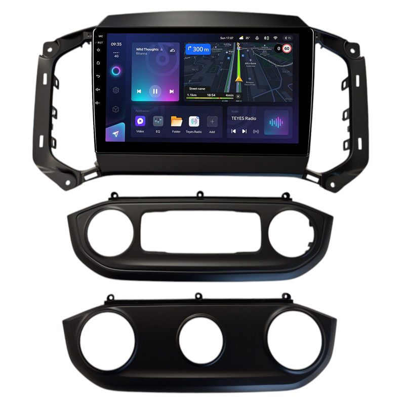 Android head unit Teyes CC3L 4+64 Gb Chevrolet COLORADO BLAZER S10 ISUZU D-MAX 9"