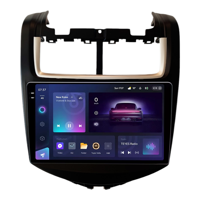 Android head unit Teyes CC3 6+128 Gb with 360° surround view° Chevrolet Aveo 2 2014-2015 9" 2k