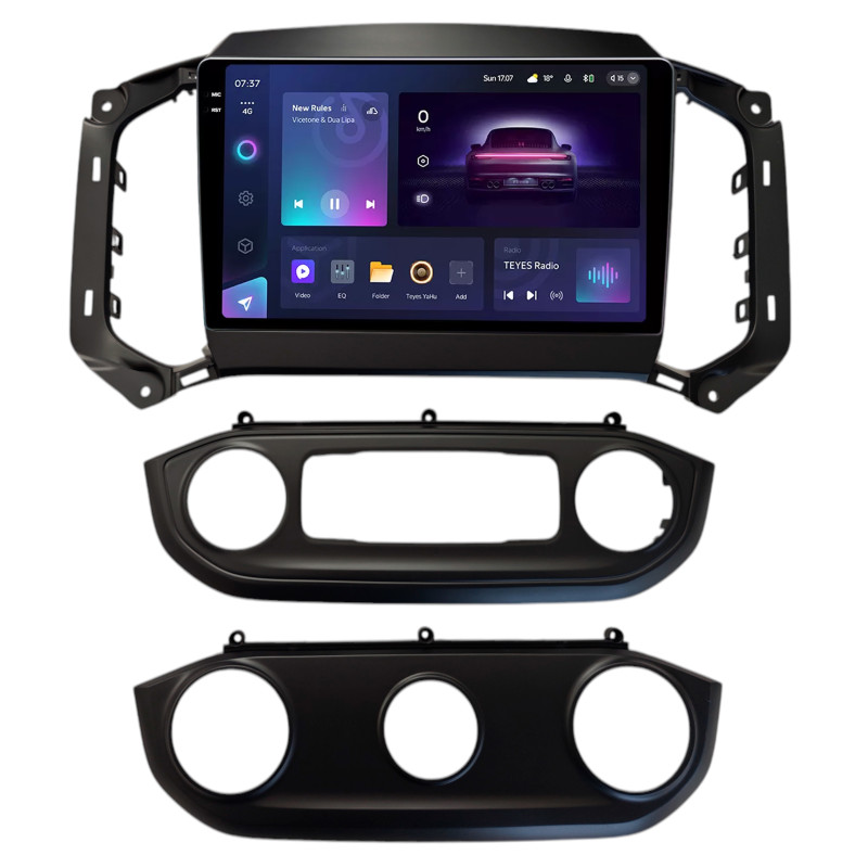 Android head unit Teyes CC3 6+128 Gb Chevrolet COLORADO BLAZER S10 ISUZU D-MAX 2017-2019 9" 2k