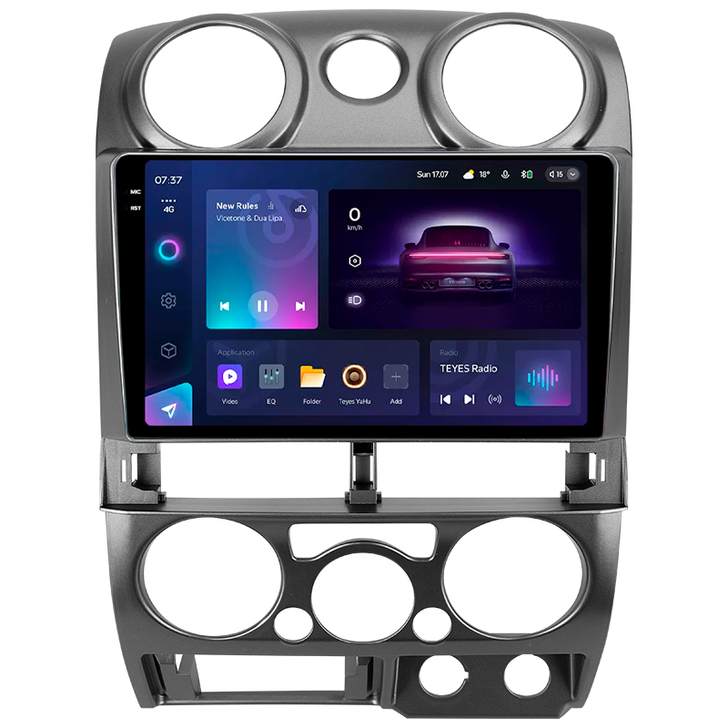 Android head unit Teyes CC3 4+64 Gb Chevrolet Colorado 2006-2012 For Isuzu D-MAX MU-71 2008-2012 9" 2k