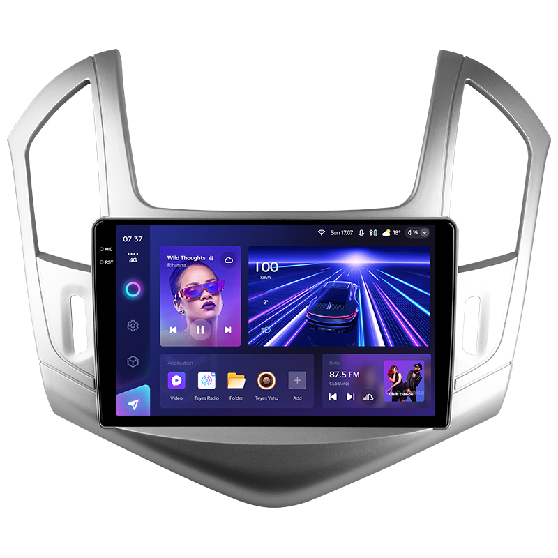 Android head unit Teyes CC3 6+128 Gb with 360° surround view° Chevrolet Cruze J300 J308 2012-2015 9" 2k (L1)