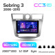 Odtwarzacz multimedialny Teyes CC3 6+128 GB z cyfrowym wyświetlaczem 360° do Chrysler Sebring 3 JS (2006–2010), 9