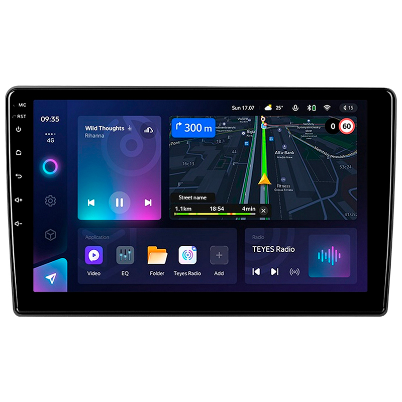 Android head unit Teyes CC3L 4+64 Gb Citroen C3-XR (F1) 2019-2020 10"