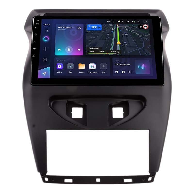 Android head unit Teyes CC3L 4+64 Gb Citroen C4 C-triunfo C-Quatre 2012+ Black 10"