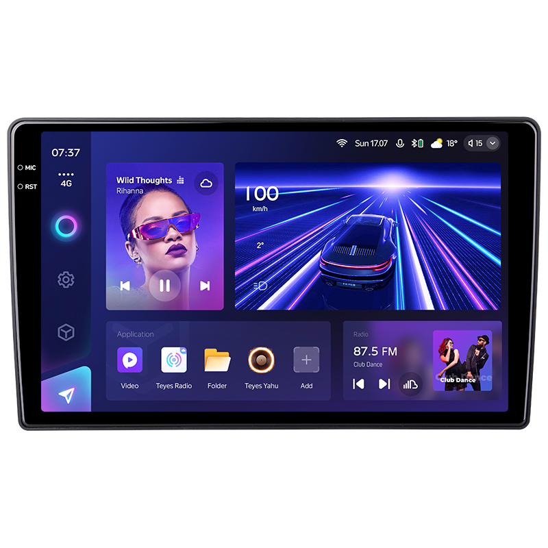 Android head unit Teyes CC3 6+128 Gb with 360° surround view° Citroen C3-XR (F1) 2019-2020 10" 2k