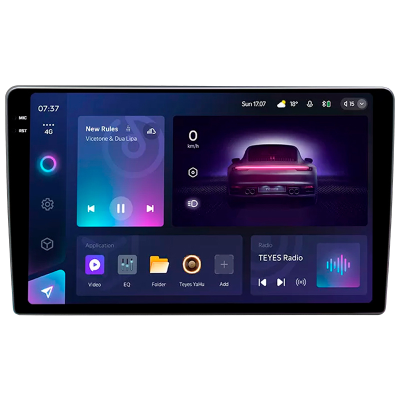 Stacja głośnikowa Teyes CC3 4+64 GB Citroën C3-XR (F1) 2019–2020, 10