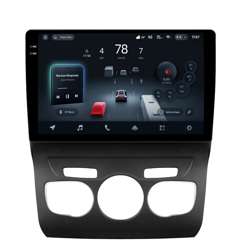 Magnífono de áudio y navegación Teyes CC4 Pro 8 + 128 GB para Citroën C4 II (B7) (ZYJ) 2013-2016, pantalla táctil 10