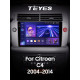Android head unit Teyes CC3 4+64 Gb Citroen C4 LA LC C-Triomphe C-Quatre 2004-2014 9" 2k