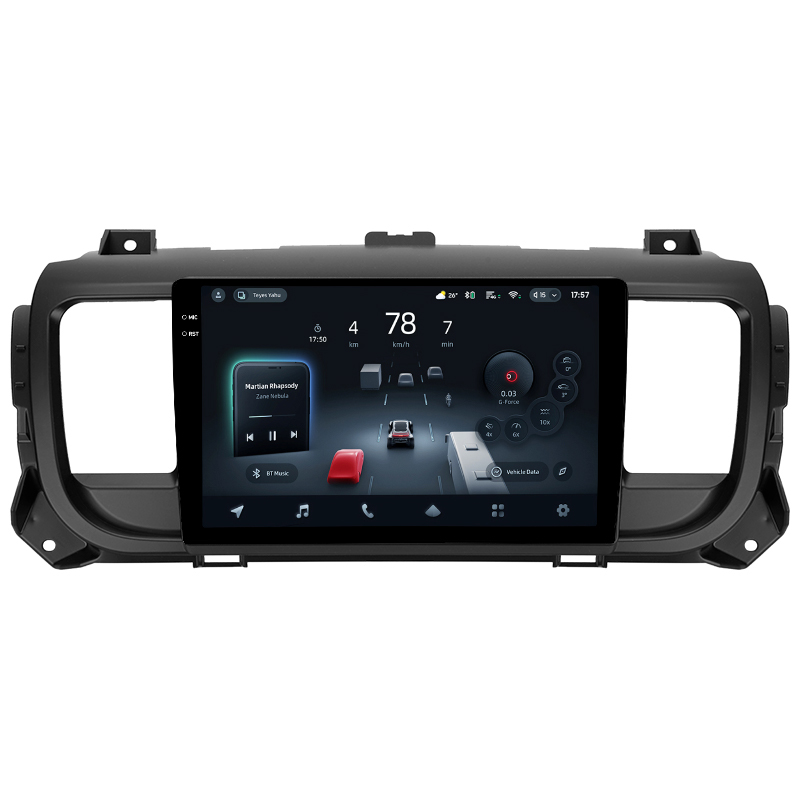 Android head unit Teyes CC4 Pro 8+128 Gb Citroen Jumpy III 3 SpaceTourer 1 / Peugeot Expert III 3 2016-2021 9" 2k