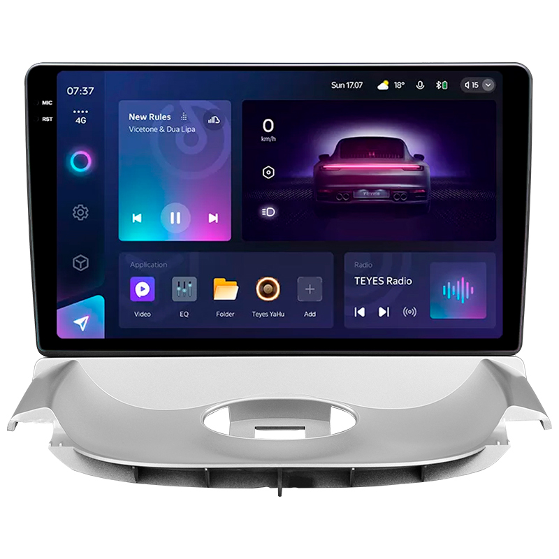 Android head unit Teyes CC3 6+128 Gb with 360° surround view° Citroen C2 2006-2013 Peugeot 206 T13 T16 T12 1998-2012 9" 2k
