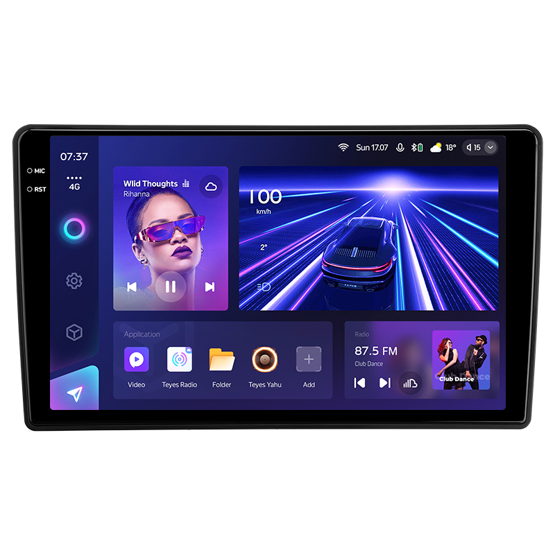 Fest eingebaute Magnetola Teyes CC3 6+128 GB für Citroën C5 2.0 (2008–2017, Baujahr F1) 9