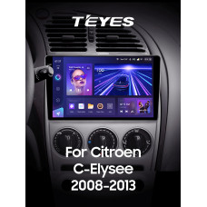 Android head unit Teyes CC3 6+128 Gb with 360° surround view° Citroen C-Elysee 2008-2013 9" 2k
