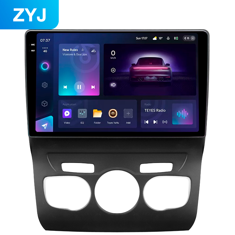 Magazynofon Teyes CC3 6+128 GB do Citroëna C4 2 (B7) (ZYJ) 2013–2016, 10