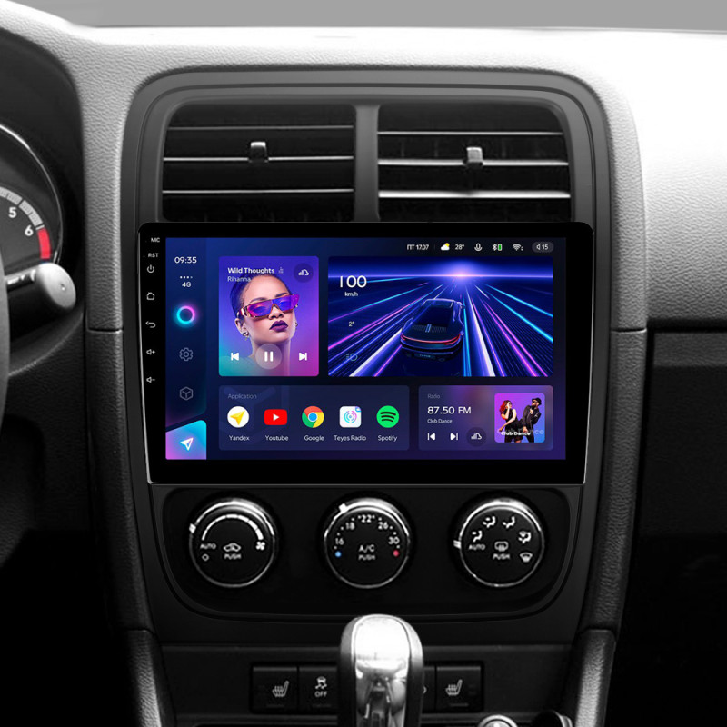 Fahrzeugradio Teyes CC3 4+32 GB für Dodge Caliber (PM 2009–2013) mit 9-Zoll-Display (L2)