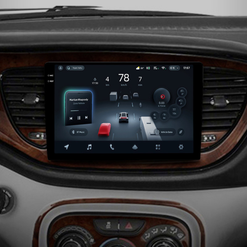 Magnítola de áudio estandar Teyes CC4 Pro 12+256 GB para Dodge Dart 2012–2016, pantalla táctil de 9