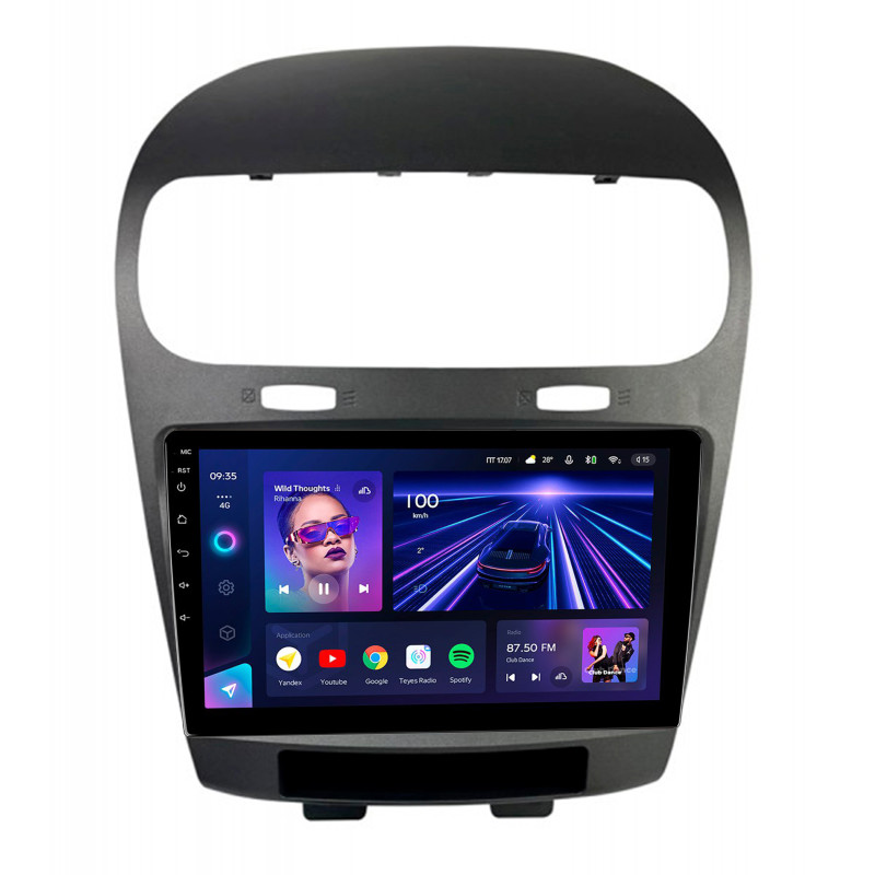 Fahrzeug-Magnetophon Teyes CC3 4+32 GB für Dodge Journey JC/Fiat Freemont 2011–2020, 9