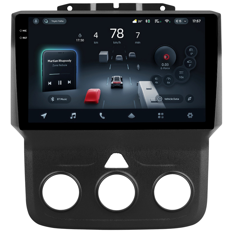 Android head unit Teyes CC4 Pro 8+128 Gb Dodge Ram 4 IV DJ DS 2013-2019 (F2) 9" 2k