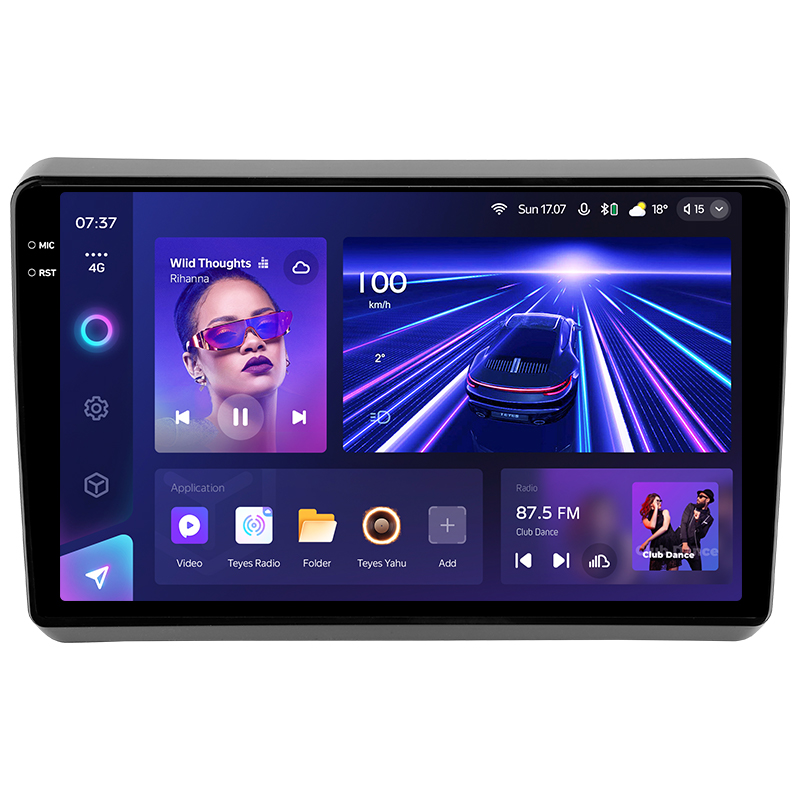 Android head unit Teyes CC3 6+128 Gb Dodge Dart 2012 - 2016 9" 2k