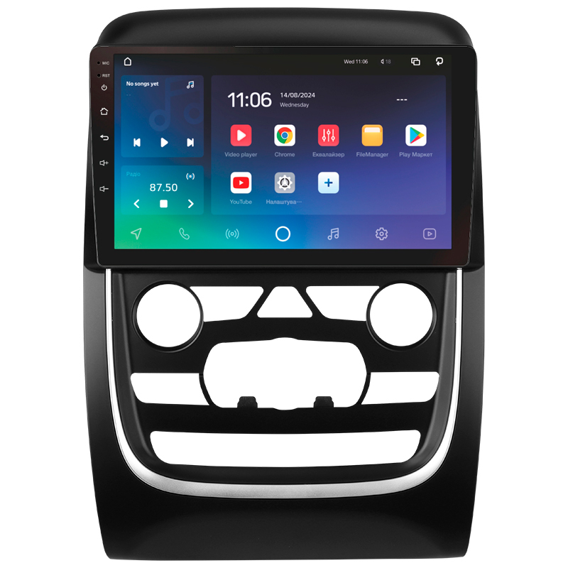Android head unit SIGMA X9432 ANDROID 10 4+32 Gb 4G DSP Dodge Durango 3 WD 2013-2020 9" (L1)