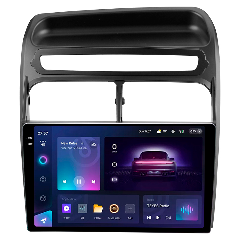 Magazynowa odtwarzacz multimedialny Teyes CC3 6+128 GB Fiat Linea 2006-2012, 9