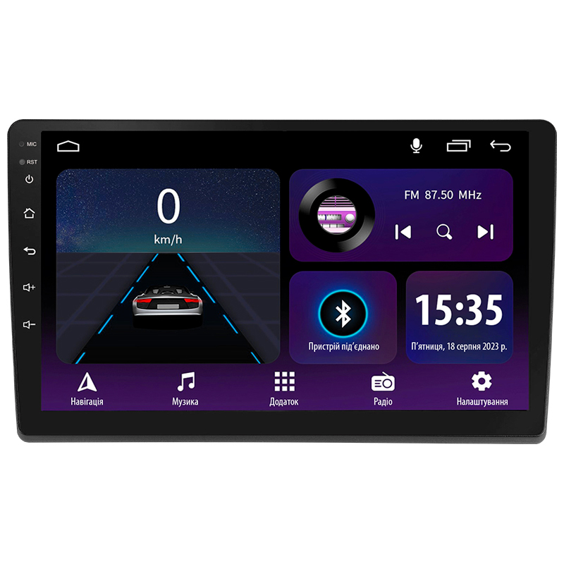 Android head unit SIGMA E9232 ANDROID 10 2+32 Gb Fiat Ducato 3 For Peugeot Boxer 2 For Citroen Jumper 2 2006-2022 (B) 9"