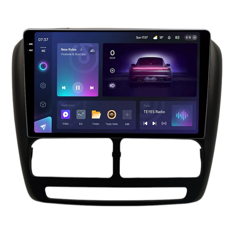 Android head unit Teyes CC3 4+64 Gb Fiat DOBLO 2010-2015 OPEL COMBO 2011-2018 9" 2k