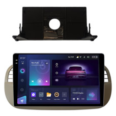 Android head unit Teyes CC3 6+128 Gb Fiat 500 2007-2015 Beige 9" 2k