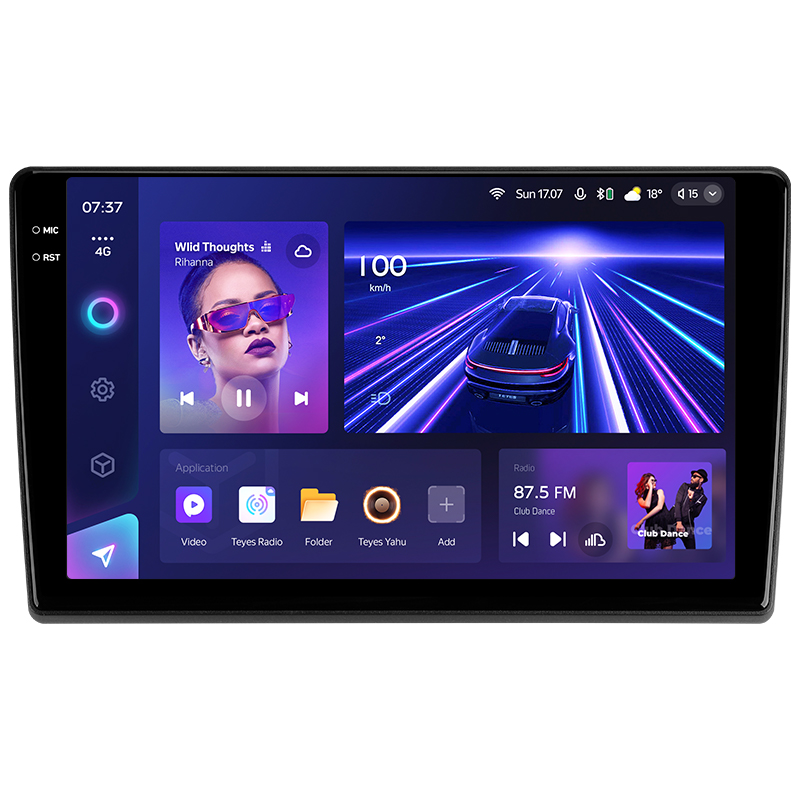 Fahrzeug-Multimedia-Gerät Teyes CC3 6+128 GB für Fiat Ducato 3, Peugeot Boxer 2, Citroën Jumper 2 (2006–2022, A-Plattform) – 9