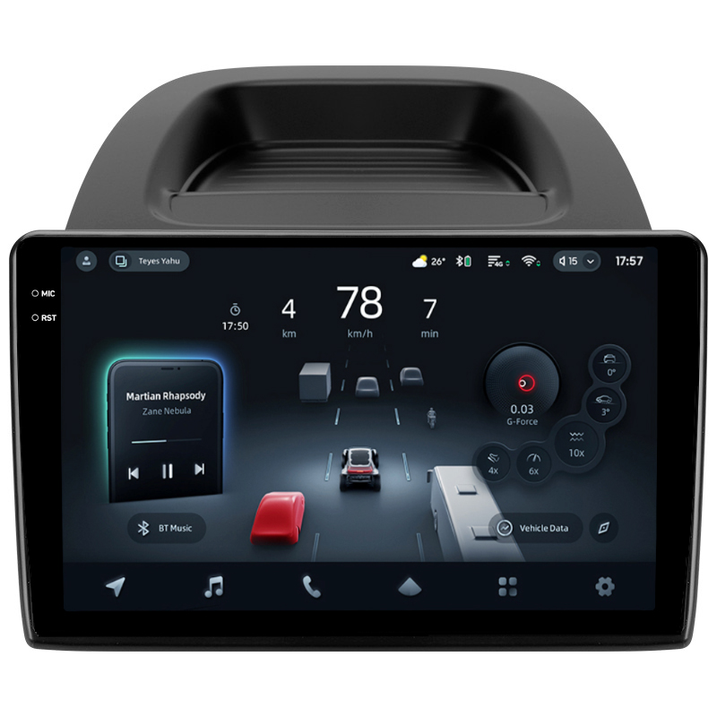 Android head unit Teyes CC4 Pro 12+256 Gb Ford EcoSport Eco Sport 2017-2023 10" 2k