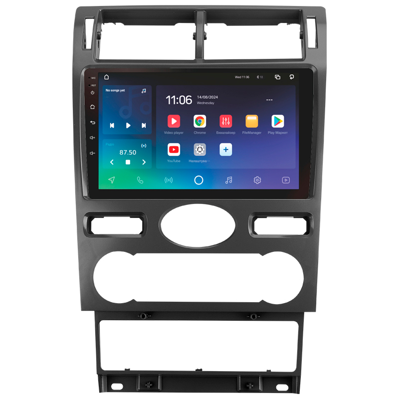 Magletero de fábrica SIGMA X9464 ANDROID 10 4+64 GB 4G DSP Ford Mondeo 3 (2000-2007) (F2) 9