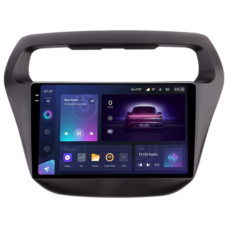 Android head unit Teyes CC3 4+64 Gb Ford ESCORT 2014-2018 (B Mod) 9" 2k