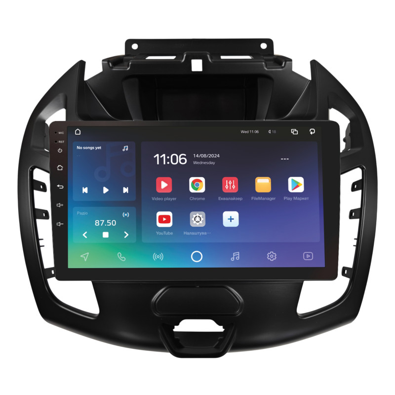 Android head unit SIGMA PRO 9432 ANDROID 10 4+32 Gb 4G DSP Ford Transit 2015-2019 Black 9" (L1)