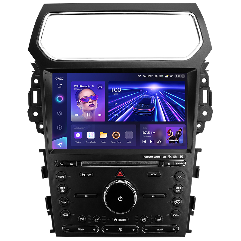 Android head unit Teyes CC3 4+64 Gb Ford Explorer 5 2011 - 2019 (A) 10" 2k (L3)