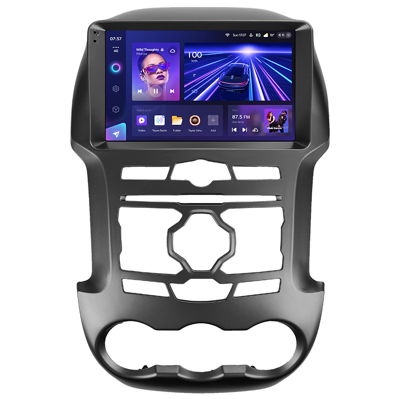 Android head unit Teyes CC3 6+128 Gb with 360° surround view° Ford Ranger 3 (F1) 2011-2015 9" 2k (L1)